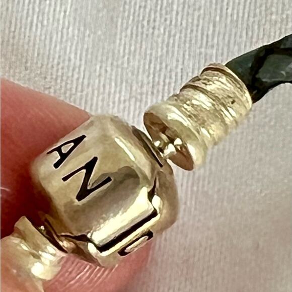 Pandora leather bracelet with Chinese Tiger Dangle Charm 791102 - Picture 7 of 15